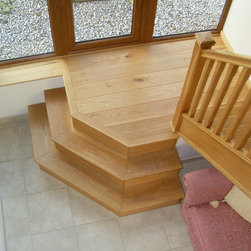 Oak Stair Cladding - &Eacute;l&eacute;ment d'Escalier