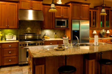 Elegant kitchen photo in San Francisco