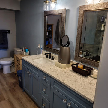 Finished secondary suite ensuite bathroom