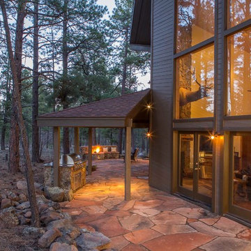 Flagstaff Fire Pit and Barbecue