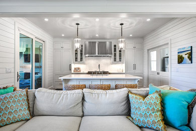 Inspiration for a coastal kitchen remodel in Charleston