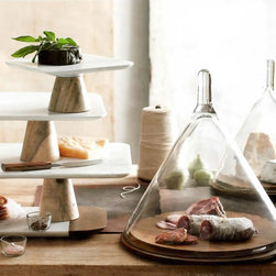 Tagines With Wood Bases - Home Decor