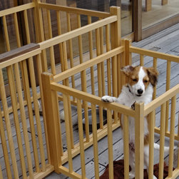 犬小屋　木製　オール無垢材使用でワンコも快適 - 犬小屋