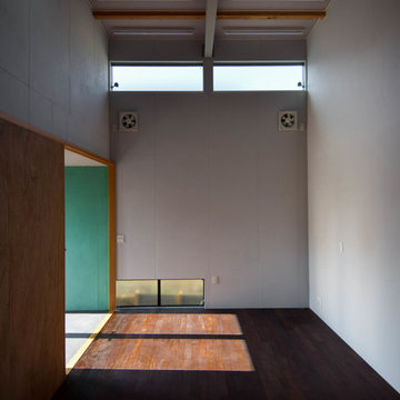 アトリエ空間(天井高さ4.5m)