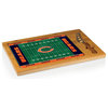 Chicago Bears Icon Cutting Board and Tray and Knife Set, Football Design