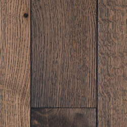 Oiled Character Grade White Oak Charcoal Finish - Hardwood Flooring
