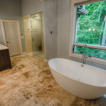 Eisenhower Transitional Master Bathroom Remodel