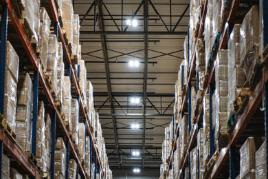 The Overnight Crew finalizing a project at a fully functioning warehouse