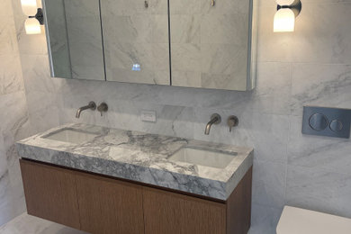 Inspiration for a bathroom remodel in New York