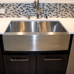 Contemporary Kitchen in Milwaukee - Kitchen Sinks