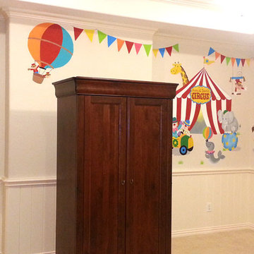 Circus murals
