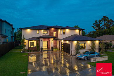 Inspiration for an exterior home remodel in Oklahoma City