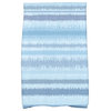 Raya De Agua, Stripe Print Hand Towel, Light Blue