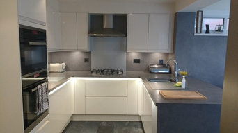 Micro cement worktops and walls