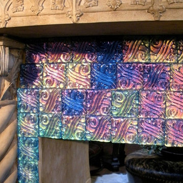 Temperature Sensitive Color Changing Fireplace