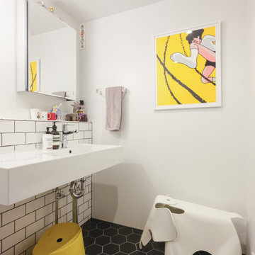 遊び心のある洗面