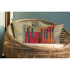 Marina Paintbox Indoor/Outdoor Pillow, Multi, 12"x18"
