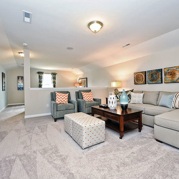 M/I Homes of Charlotte: Newport Model at Huntington Forest