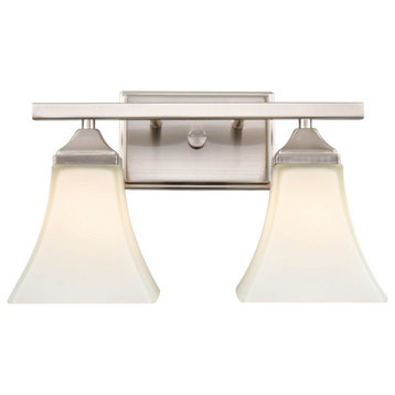 Millennium Lighting 4502-CH 2 Light Bath Vanity-9 Inches Tall and 14 Inches Wide