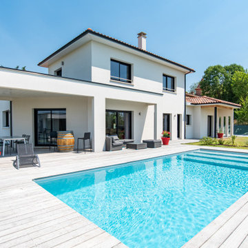 Construction d'une maison neuve