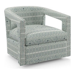 Selena Swivel Chair - Armchairs And Accent Chairs