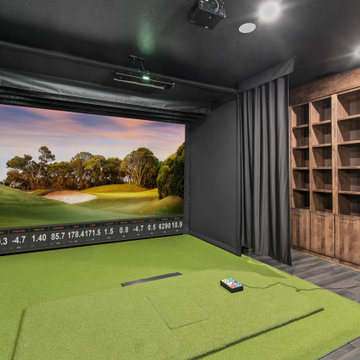 2025 Golf Simulator with Bonus House