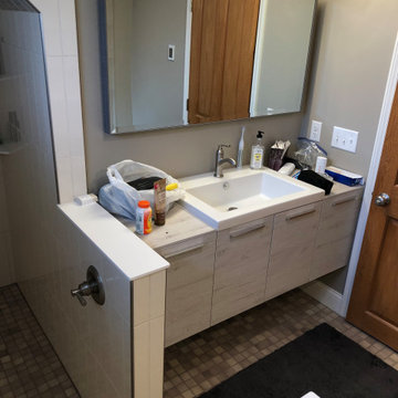 Barber basement bathroom
