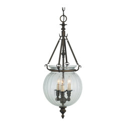 Royce Lighting - Royce Lighting 3 Light Chandelier Stalton Hall Pendant Oil Rubbed Bronze - Chandeliers