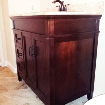 POWDER ROOM PROJECT - GREAT FALLS, VA