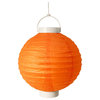 Paper Lanterns, Set of 3, Orange