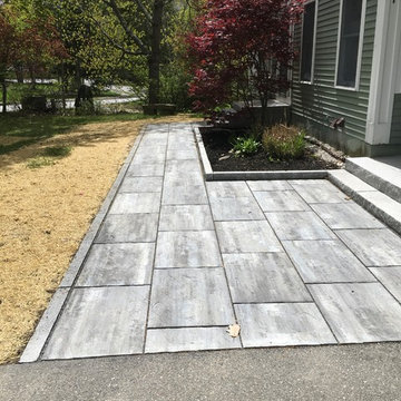 Front Walkway with Dual Granite Entrances