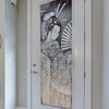 Front Door - Geisha II - Fiberglass Grain - 36" x 80" - Book/Slab Door