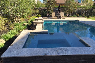 Pool - modern pool idea in Houston