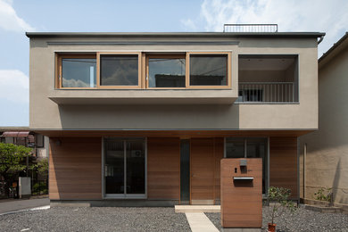 Photo of a modern exterior in Tokyo.