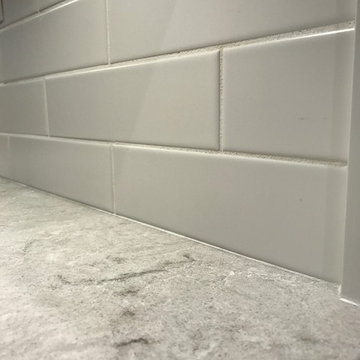 Small Kitchen Reno with Hidden Pantry