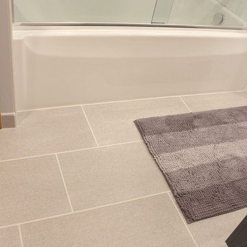 Grey Tiled Shower