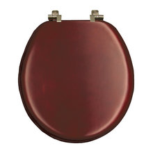 wood toilet seat