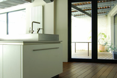 Inspiration for a contemporary kitchen remodel in Other