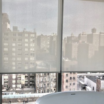 Zaha Hadid Building- Motorized Roller Shades and Drapery