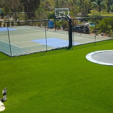 California Dreaming - Residential backyard court build by SnapSports®