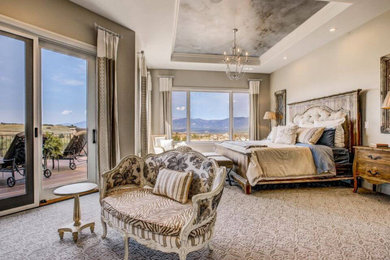 Inspiration for a french country bedroom remodel in Other