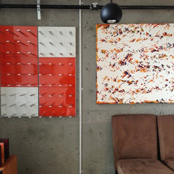 STACT - Wine Racks as Wall Art, in the Urban Loft - Artwork