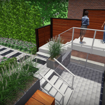 Upper Beach Front Yard Parking Pad