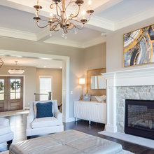 Like darker beams for Houston property in Family Room