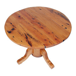 Antique Oak Pedestal Dining Table - Products