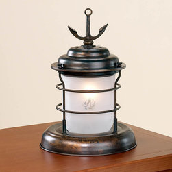 Lustrarte Lighting 050 Nautical Solid Brass Caravela Table Lamp - Table Lamps