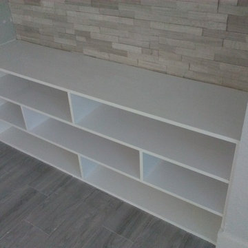 Custom Shelving Unit TV Stand