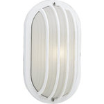 Progress - Progress P5705-30 One light outdoor wall mount - Polycarbonate light for indoor and outdoor areas. Colors will not fade and parts will not corrode. UV stabilized. UL listed for wet locations. Wall mount only.   Colors will not fade and parts will not corrode. Mount on walls or ceilings. Polycarbonate light for indoor and outdoor areas. Shade Included: TRUE Warranty: 1 Year Warranty* Number of Bulbs: 1*Wattage: 60W* BulbType: Medium Base* Bulb Included: No
