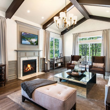 Transitional Living Room