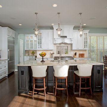 A Well Planned Kitchen for a Culinary Enthusiastic Family in Ashburn VA